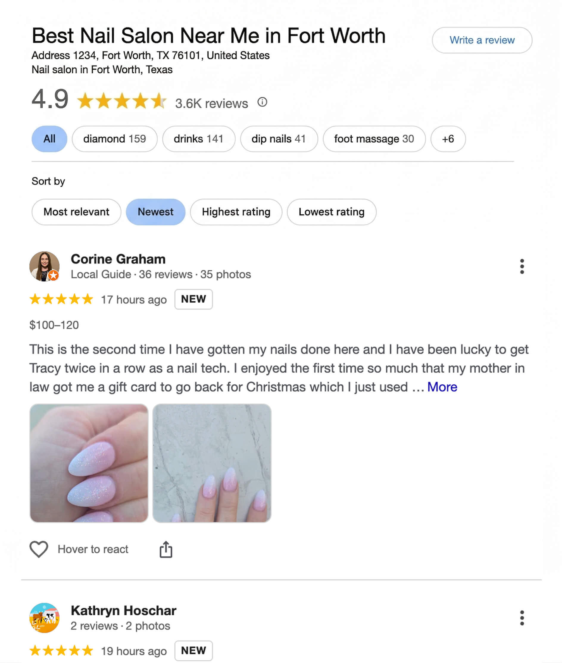 Google Review 2